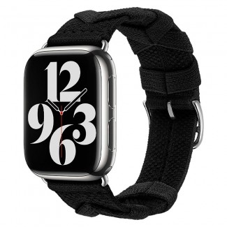 Apple Watch 7 41mm Zore KRD-97 Sarmal Örgü Tasarımlı Kordon Apple Watch 7 41mm Zore KRD-97 Sarmal Örgü Tasarımlı Kordon
