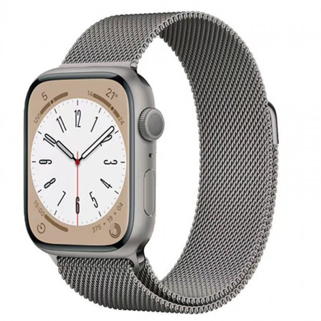 Apple Watch 7 41mm Zore KRD-98 Metal Kordon Apple Watch 7 41mm Zore KRD-98 Metal Kordon