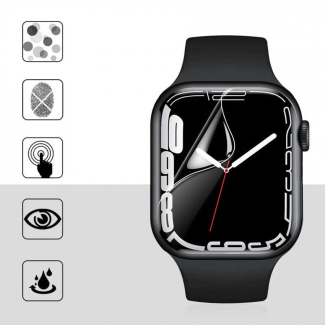 Apple Watch 7 41mm Zore Narr Tpu Body Ekran Koruyucu Apple Watch 7 41mm Zore Narr Tpu Body Ekran Koruyucu