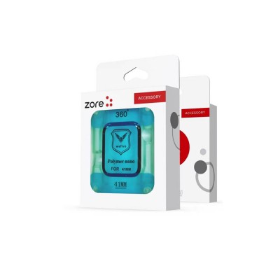 Bal-z Apple Watch 7 41mm  Polymer Nano Ekran Koruyucu + Kolay Uygulama Aparatlı