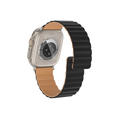 Bal-z Apple Watch 7 45mm Amazingthing Smoothie Mag Magnetik Tak Çıkar Silikon Strap Kayış