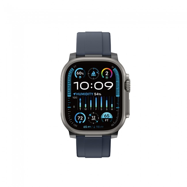 Apple Watch 7 45mm Amazingthing Titan Chrono Silikon Kordon Apple Watch 7 45mm Amazingthing Titan Chrono Silikon Kordon