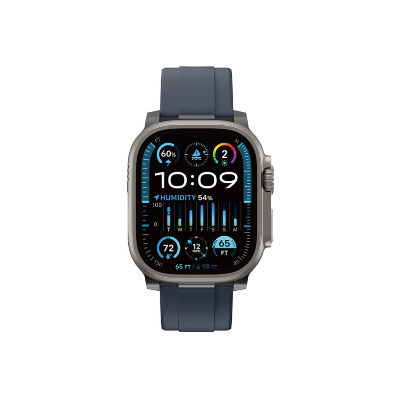 Bal-z Apple Watch 7 45mm Amazingthing Titan Chrono Silikon Kordon