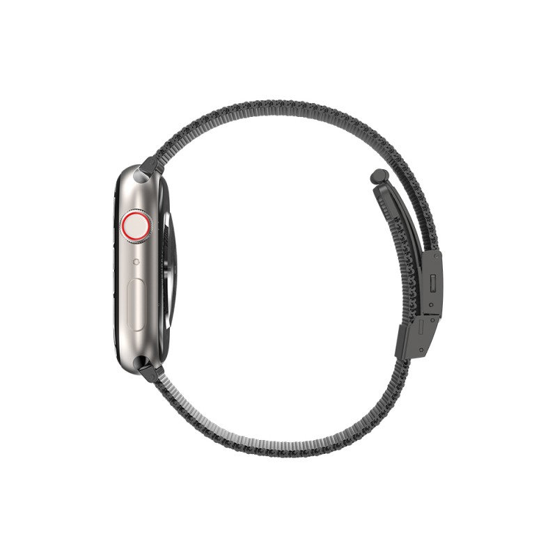 Bal-z Apple Watch 7 45mm Amazingthing Titan Metal Hasır Kordon