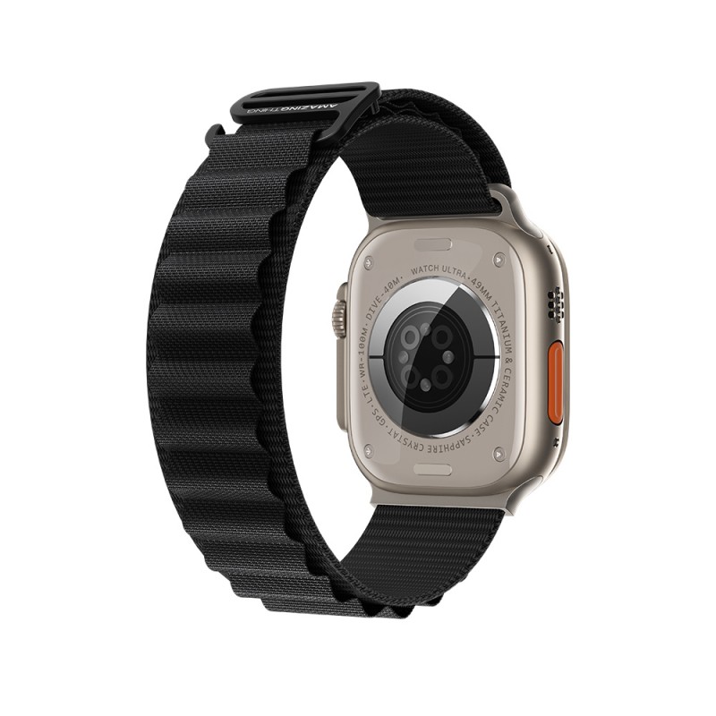 Bal-z Apple Watch 7 45mm Amazingthing Titan Spor Hasır Kordon