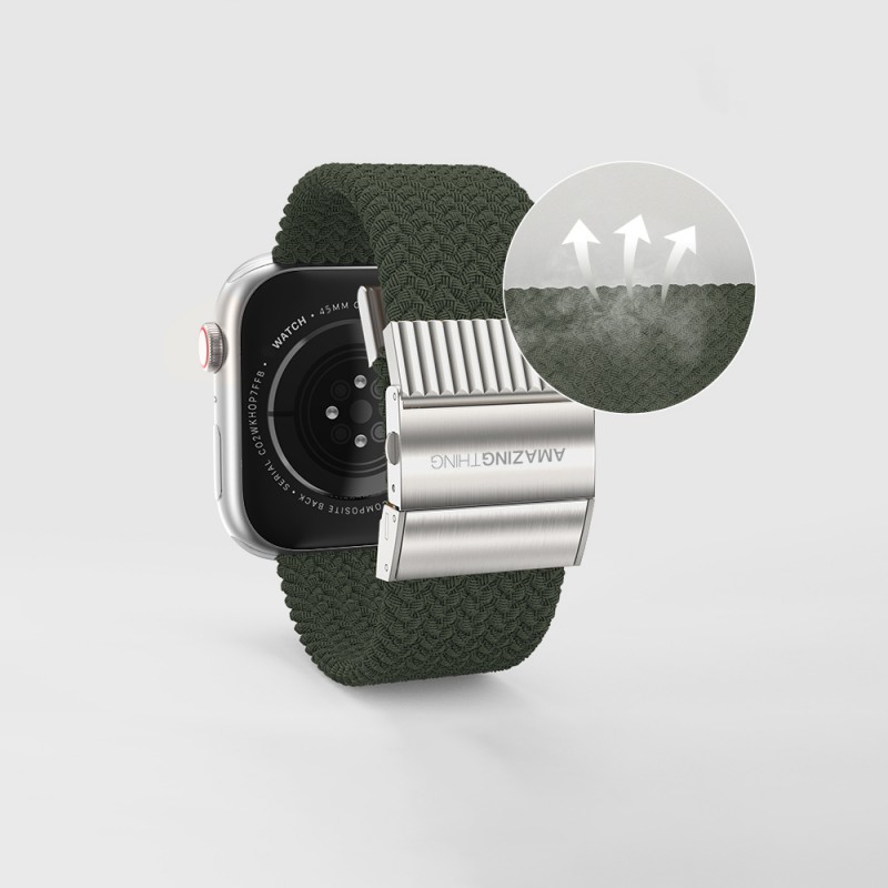 Bal-z Apple Watch 7 45mm Amazingthing Titan Weave 2 Sport Örgü Kordon
