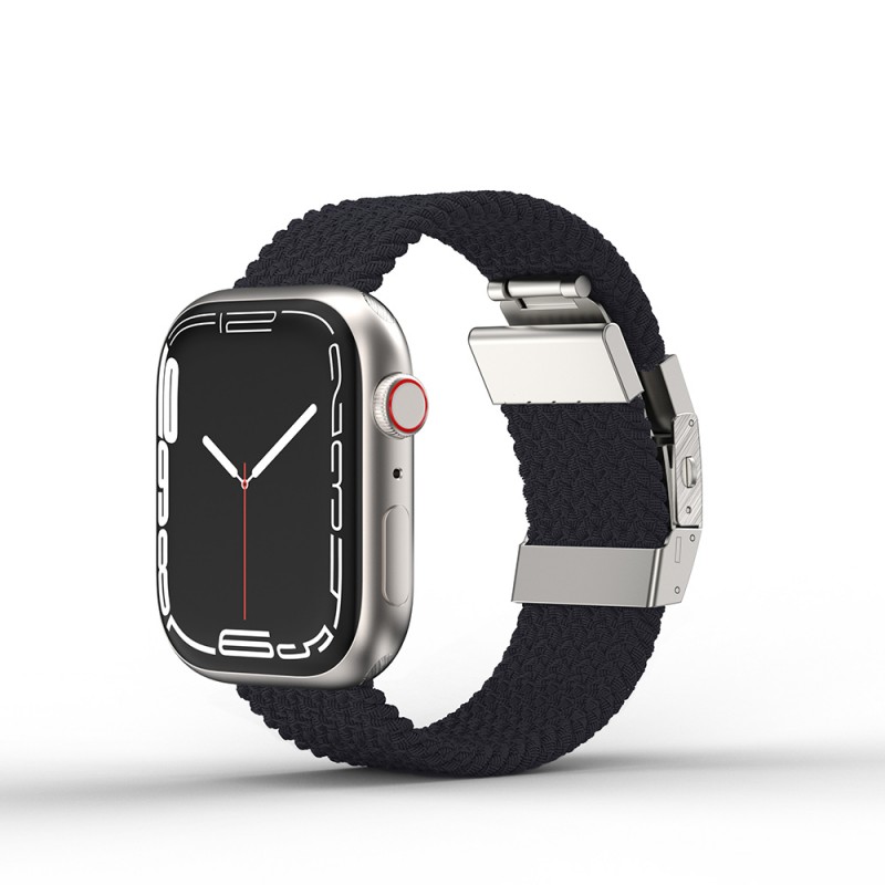 Bal-z Apple Watch 7 45mm Amazingthing Titan Weave Örgü Sport Kordon