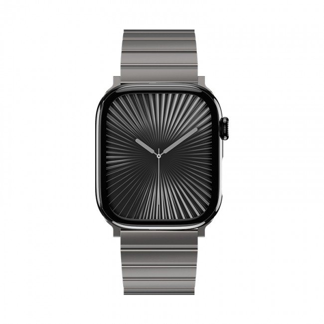 Apple Watch 7 45mm Benks Aero Titan Serisi Titanyum Metal Kordon Apple Watch 7 45mm Benks Aero Titan Serisi Titanyum Metal Kordon