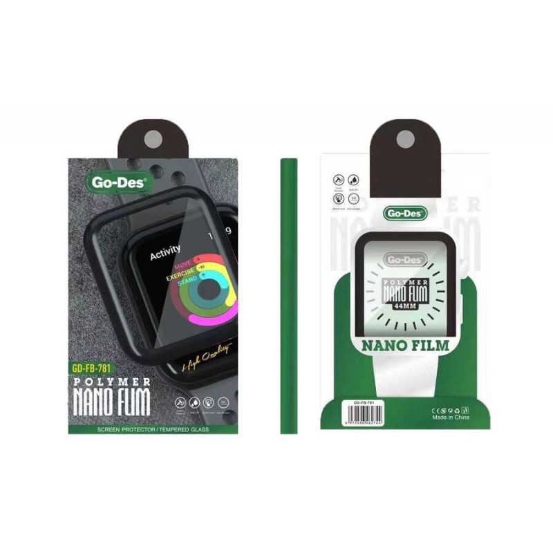 Bal-z Apple Watch 7 45mm Go Des 2 in 1 Ekran Koruyucu