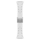 Apple Watch 7 45mm KRD-127 Metal Tokalı Silikon Kordon Apple Watch 7 45mm KRD-127 Metal Tokalı Silikon Kordon