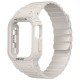 Apple Watch 7 45mm KRD-142 Airbag Tasarımlı Kasa Koruyuculu Silikon Kordon Apple Watch 7 45mm KRD-142 Airbag Tasarımlı Kasa Koruyuculu Silikon Kordon