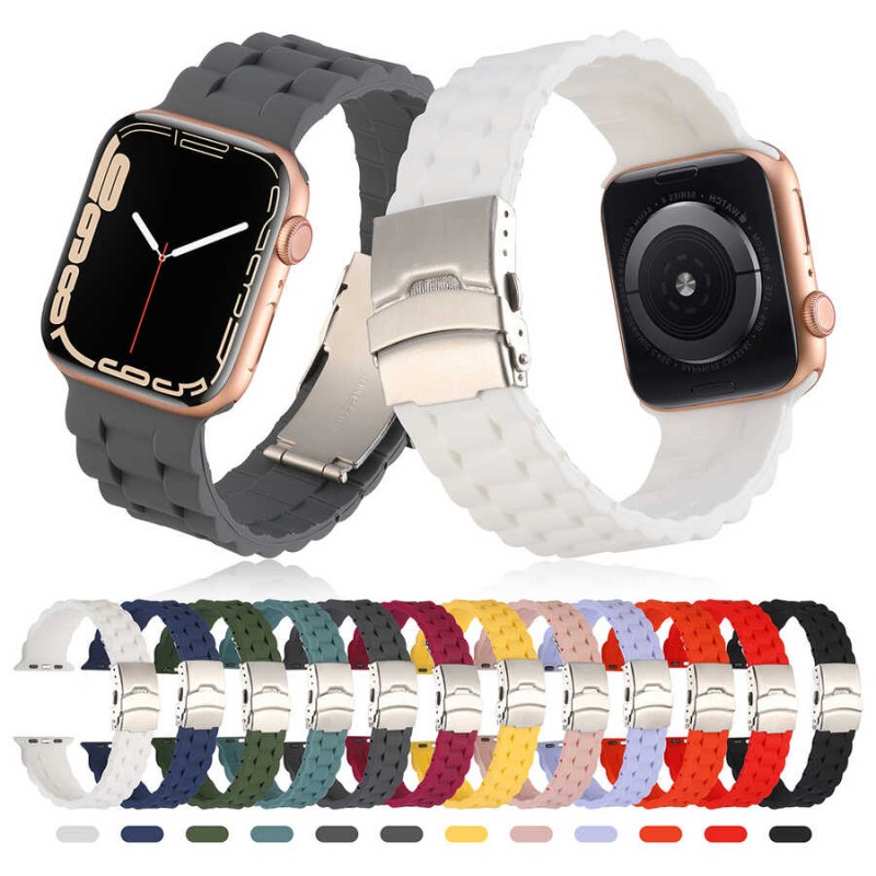 Bal-z Apple Watch 7 45mm KRD-72 Silikon Kordon