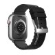 Apple Watch 7 45mm SkinArma Taihi Sora Yazı Desenli Deri Görünümlü Silikon Kordon Apple Watch 7 45mm SkinArma Taihi Sora Yazı Desenli Deri Görünümlü Silikon Kordon