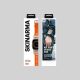 Apple Watch 7 45mm SkinArma Titon Serisi Hava Alabilen Delikli Silikon Kordon Apple Watch 7 45mm SkinArma Titon Serisi Hava Alabilen Delikli Silikon Kordon