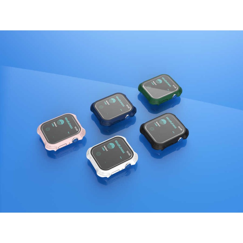 Bal-z Apple Watch 7 45mm Tank Zırh Kasa ve Mat Görünümlü Ekran Koruyucu  Watch Gard 11