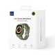 Apple Watch 7 45mm Wiwu Wi-WB014 Armor Serisi 2in1 Sert PC Kasa Koruyuculu Silikon Kordon Apple Watch 7 45mm Wiwu Wi-WB014 Armor Serisi 2in1 Sert PC Kasa Koruyuculu Silikon Kordon