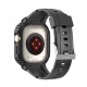 Apple Watch 7 45mm Wiwu Wi-WB014 Armor Serisi 2in1 Sert PC Kasa Koruyuculu Silikon Kordon Apple Watch 7 45mm Wiwu Wi-WB014 Armor Serisi 2in1 Sert PC Kasa Koruyuculu Silikon Kordon