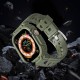 Apple Watch 7 45mm Wiwu Wi-WB014 Armor Serisi 2in1 Sert PC Kasa Koruyuculu Silikon Kordon Apple Watch 7 45mm Wiwu Wi-WB014 Armor Serisi 2in1 Sert PC Kasa Koruyuculu Silikon Kordon