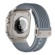 Apple Watch 7 45mm Zore KRD-113 Spor Görünümlü Silikon Kordon Apple Watch 7 45mm Zore KRD-113 Spor Görünümlü Silikon Kordon