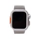 Apple Watch 7 45mm Zore KRD-126 Sert Kasa Koruyuculu Metal Kordon Apple Watch 7 45mm Zore KRD-126 Sert Kasa Koruyuculu Metal Kordon