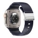 Apple Watch 7 45mm Zore KRD-145 Metal Tokalı Silikon Kordon Apple Watch 7 45mm Zore KRD-145 Metal Tokalı Silikon Kordon