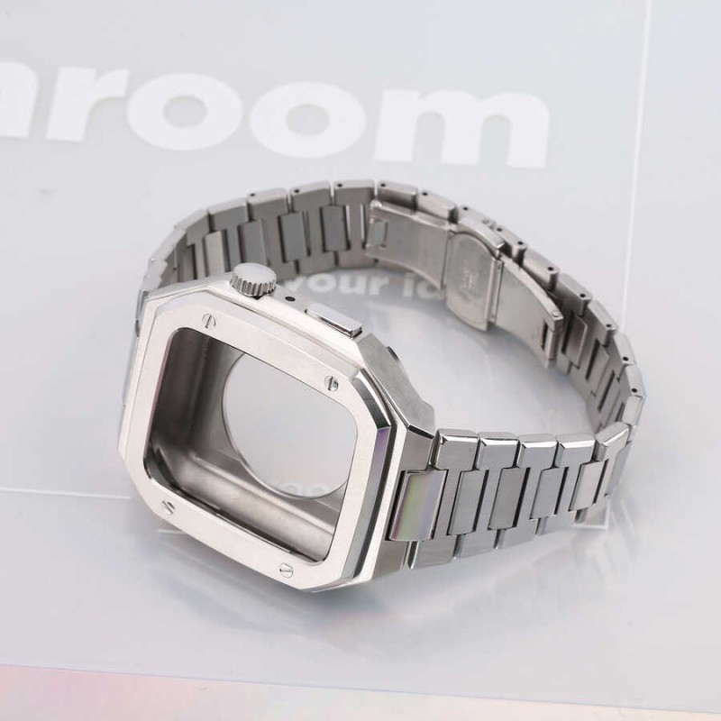 Bal-z Apple Watch 7 45mm  KRD-64 Metal Kordon