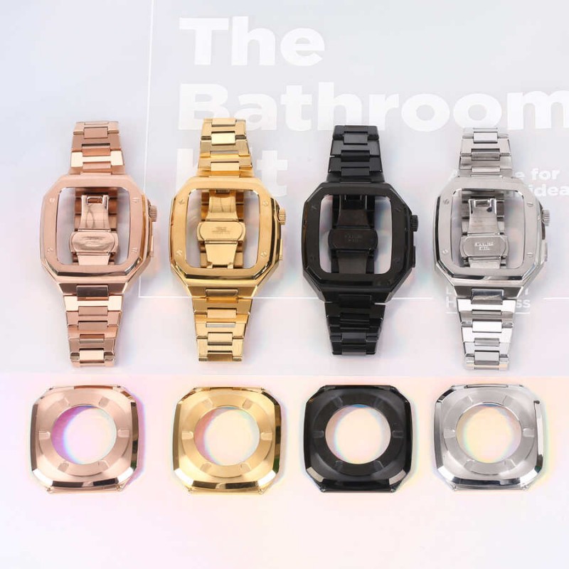 Bal-z Apple Watch 7 45mm  KRD-64 Metal Kordon