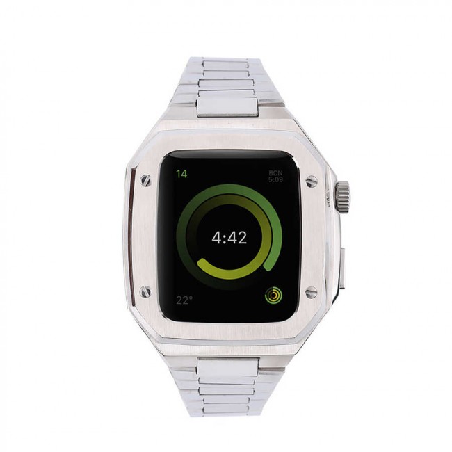 Apple Watch 7 45mm Zore KRD-64 Metal Kordon Apple Watch 7 45mm Zore KRD-64 Metal Kordon