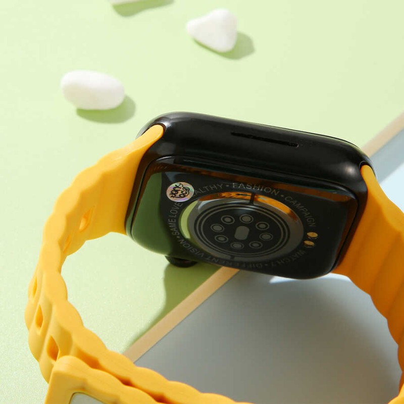 Bal-z Apple Watch 7 45mm  KRD-73 Silikon Kordon