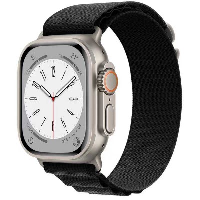 Bal-z Apple Watch 7 45mm  KRD-74 Hasır Kordon