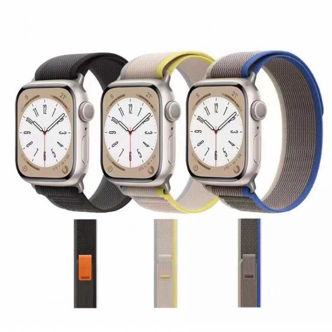 Apple Watch 7 45mm Zore KRD-77 Hasır Kordon Apple Watch 7 45mm Zore KRD-77 Hasır Kordon