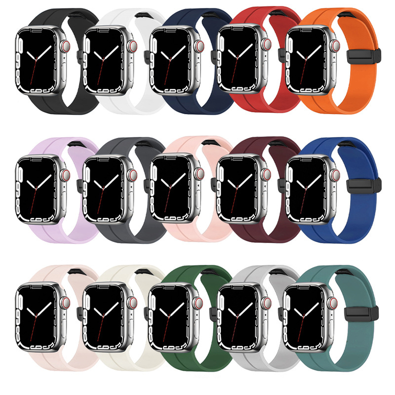 Bal-z Apple Watch 7 45mm  KRD-84 Silikon Kordon