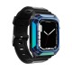 Apple Watch 7 45mm Zore KRD-88 Sert PC Kasa Koruyuculu Silikon Kordon Apple Watch 7 45mm Zore KRD-88 Sert PC Kasa Koruyuculu Silikon Kordon