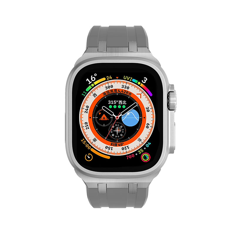 Bal-z Apple Watch 7 45mm  KRD-89 Silikon Kordon