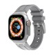 Apple Watch 7 45mm Zore KRD-89 Silikon Kordon Apple Watch 7 45mm Zore KRD-89 Silikon Kordon