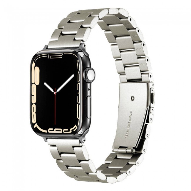 Apple Watch 7 45mm Zore KRD-93 Metal Kordon Apple Watch 7 45mm Zore KRD-93 Metal Kordon