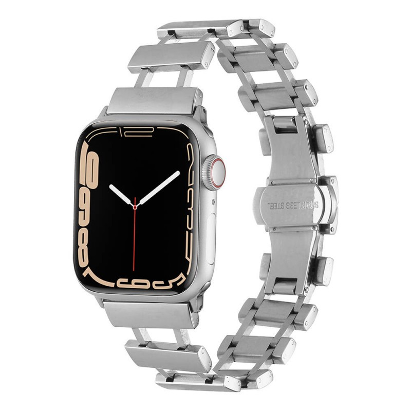 Bal-z Apple Watch 7 45mm  KRD-96 Metal Kordon