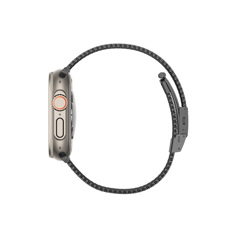 Bal-z Apple Watch Ultra 49mm Amazing Thing Titan Metal Hasır Kordon