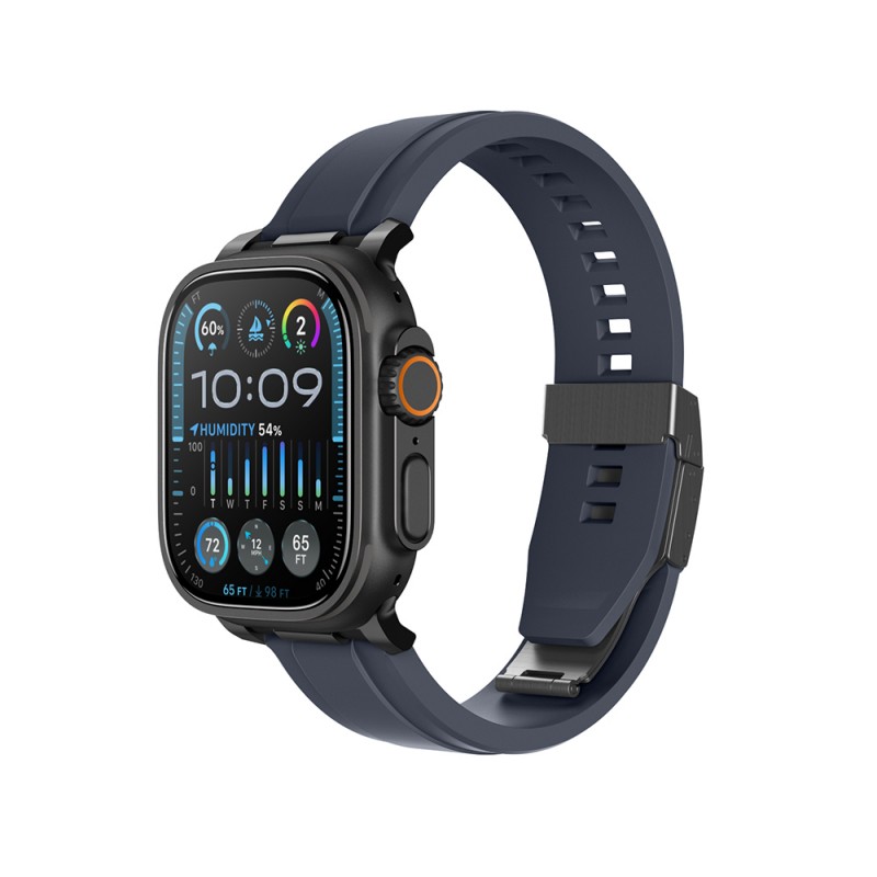 Bal-z Apple Watch Ultra 49mm Amazingthing Radix AccuGuard Serisi Akıllı Saat Temperli Cam Ekran Koruyucu