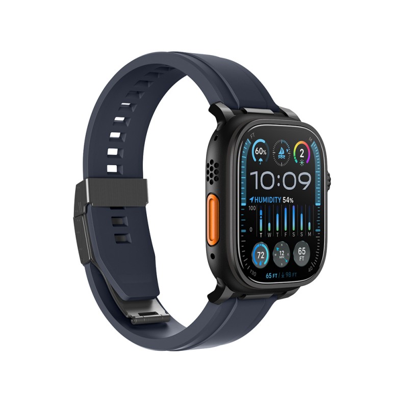 Bal-z Apple Watch Ultra 49mm Amazingthing Radix AccuGuard Serisi Akıllı Saat Temperli Cam Ekran Koruyucu