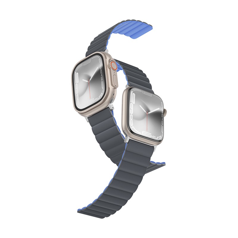 Bal-z Apple Watch Ultra 49mm Amazingthing Smoothie Mag Magnetik Tak Çıkar Silikon Strap Kayış