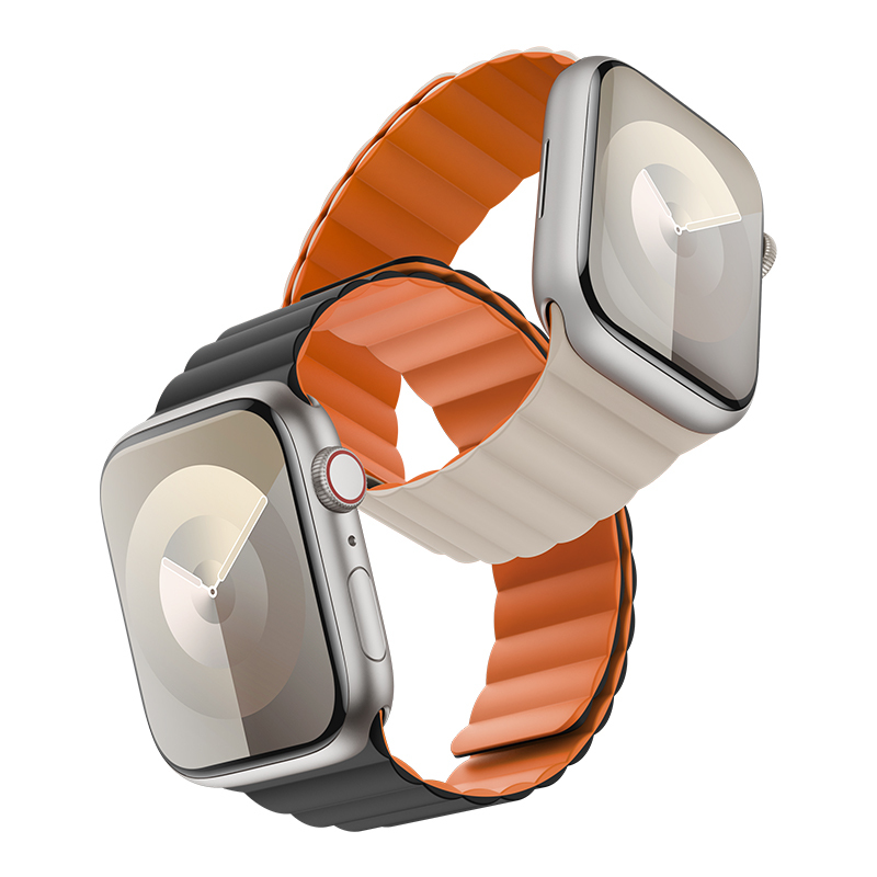 Bal-z Apple Watch Ultra 49mm Benks Magnetik Tak Çıkar Silikon Strap Kayış