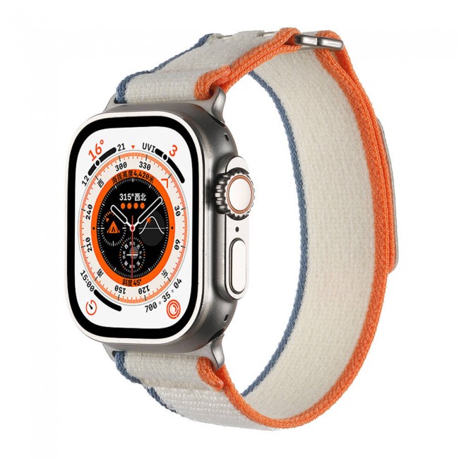Apple Watch Ultra 49mm Hasır Kordon Zore KRD-106 Strap Kayış Apple Watch Ultra 49mm Hasır Kordon Zore KRD-106 Strap Kayış