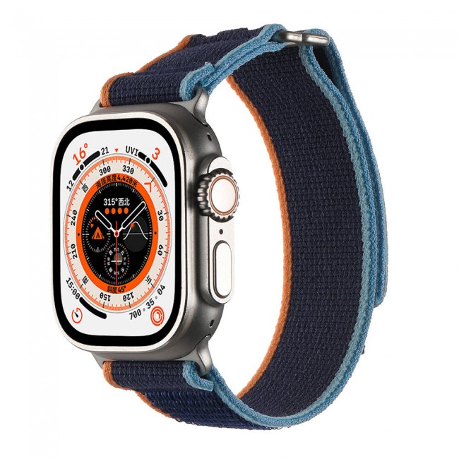 Apple Watch Ultra 49mm Hasır Kordon Zore KRD-106 Strap Kayış Apple Watch Ultra 49mm Hasır Kordon Zore KRD-106 Strap Kayış