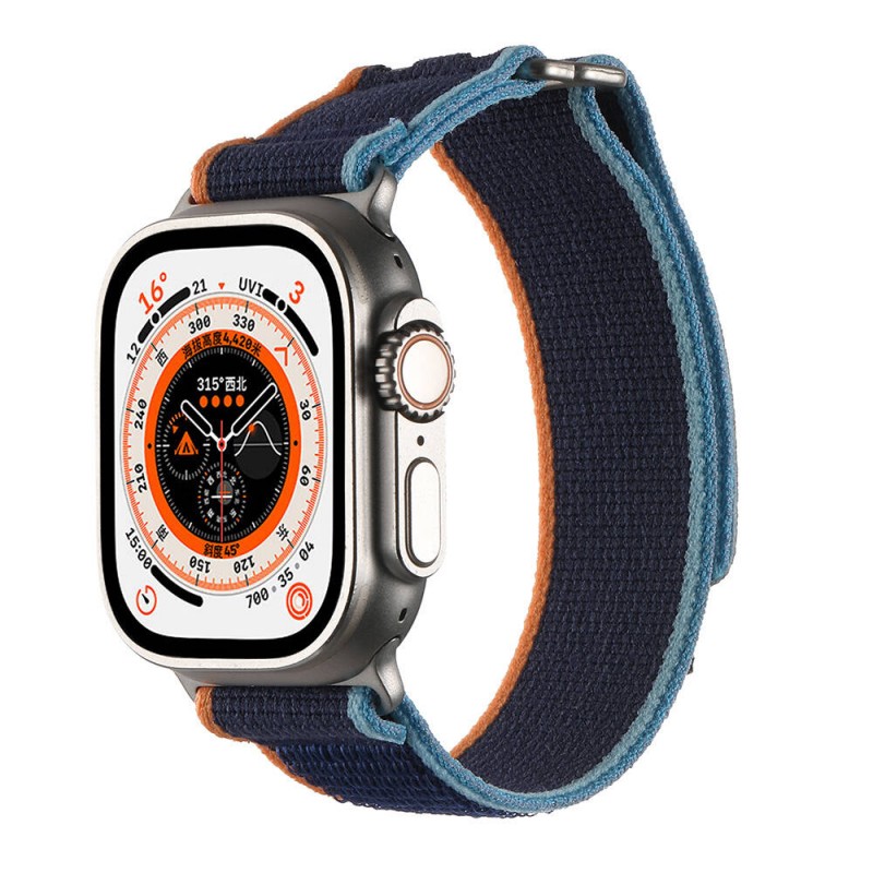 Bal-z Apple Watch Ultra 49mm Hasır Kordon  KRD-106 Strap Kayış