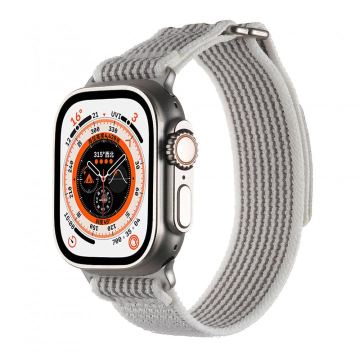 Apple Watch Ultra 49mm Hasır Kordon Zore KRD-106 Strap Kayış