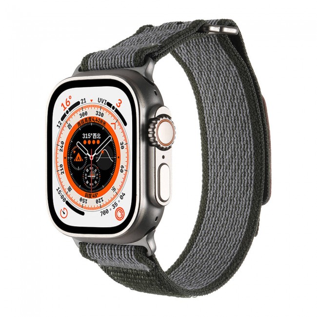 Apple Watch Ultra 49mm Hasır Kordon Zore KRD-106 Strap Kayış Apple Watch Ultra 49mm Hasır Kordon Zore KRD-106 Strap Kayış