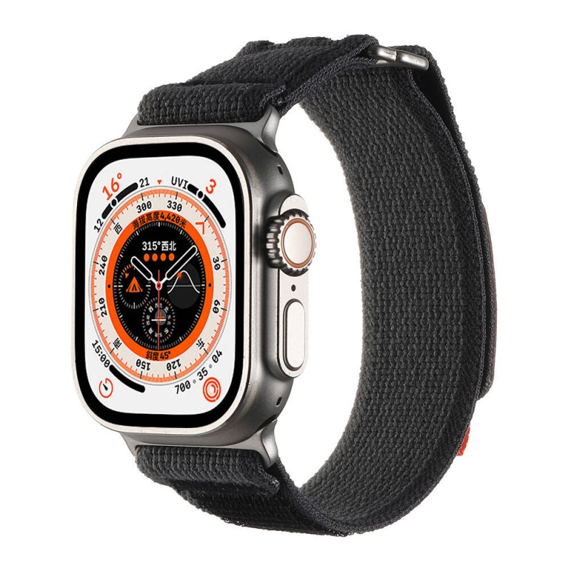 Bal-z Apple Watch Ultra 49mm Hasır Kordon  KRD-106 Strap Kayış
