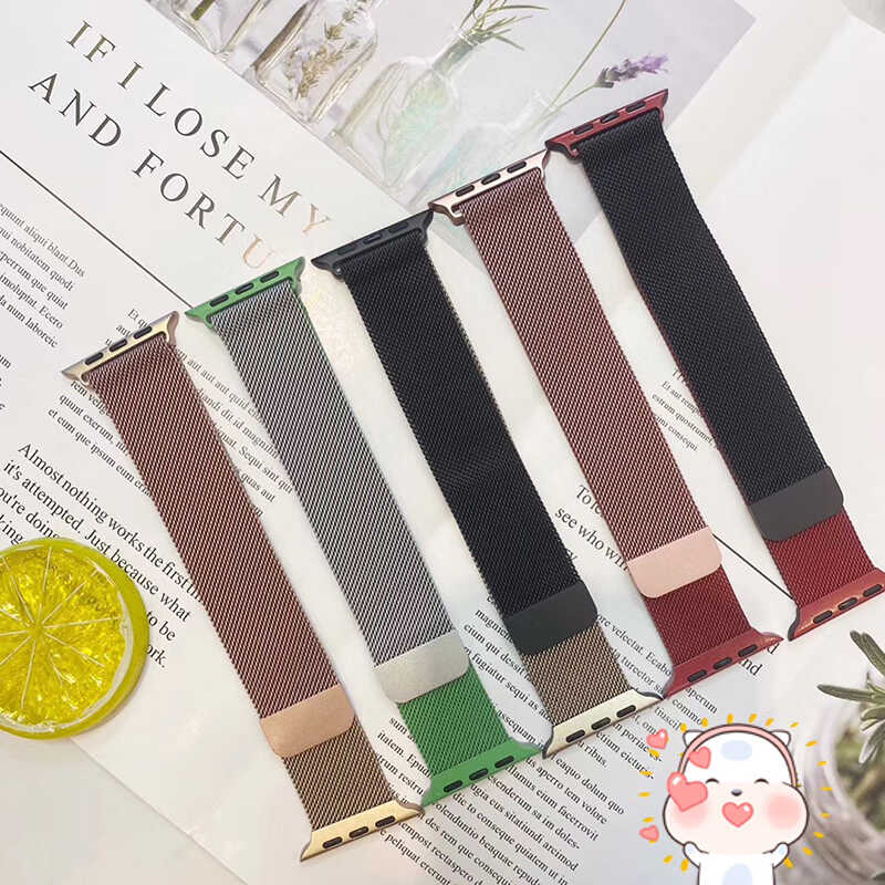 Bal-z Apple Watch Ultra 49mm Kordon KRD-22 Metal Strap Kayış