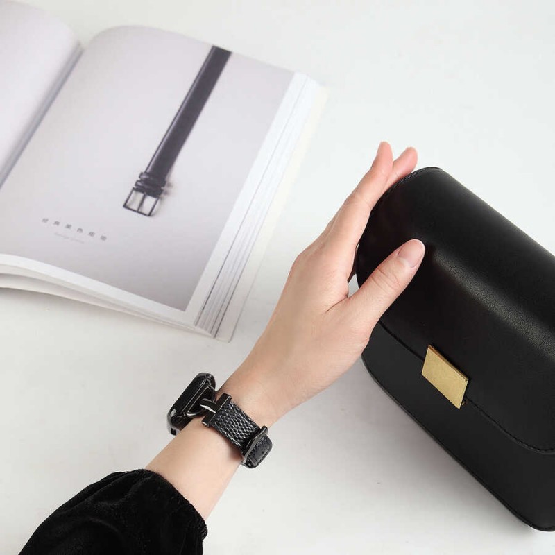 Bal-z ​​​Apple Watch Ultra 49mm Kordon KRD-53 Deri Strap Kayış